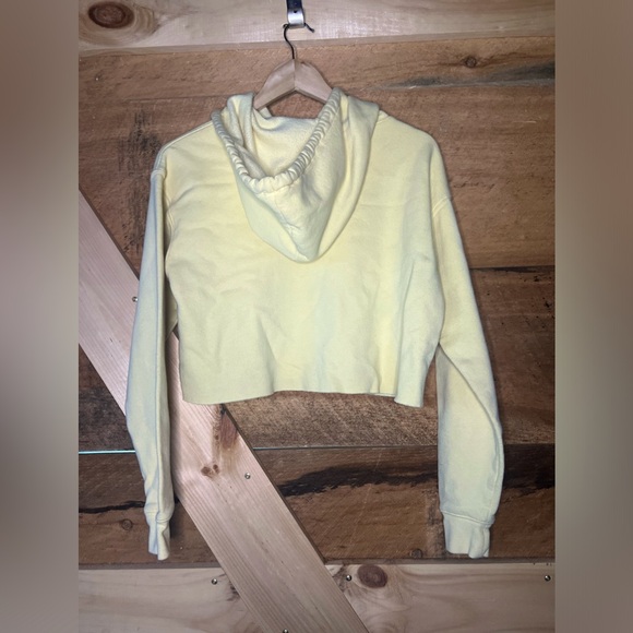 Wild Fable Womens small hoodie crop top yellow - Picture 3 of 6